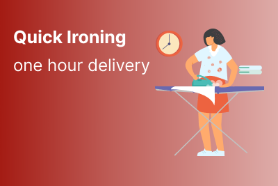 Quick Ironing-one hour delivery